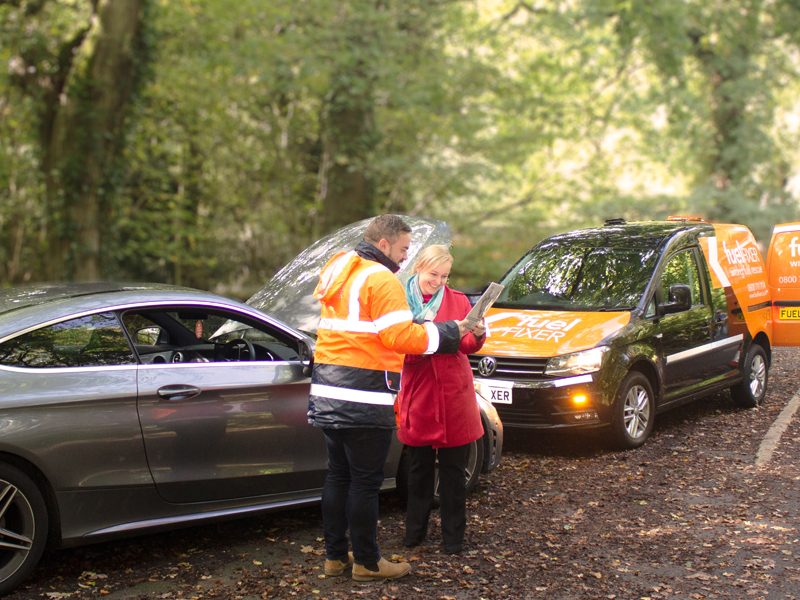 Wrong Fuel In The Car technicians